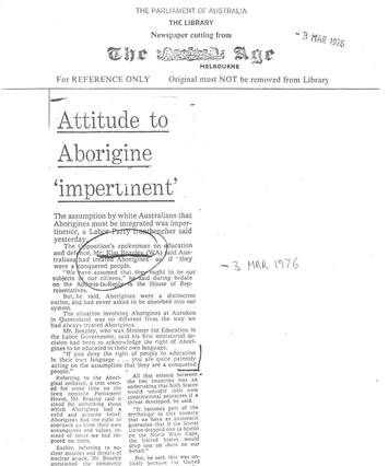 Cover of Some press cuttings about Kim Beazley