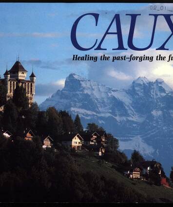 Cover of CAUX, Healing the Past - forging the future
