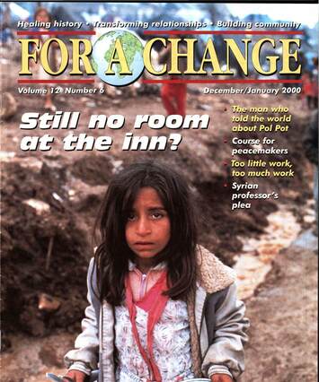 Cover of For A Change Magazine: Volume 12 Number 6