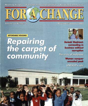 Cover of For A Change Magazine: Volume 16 Number 06