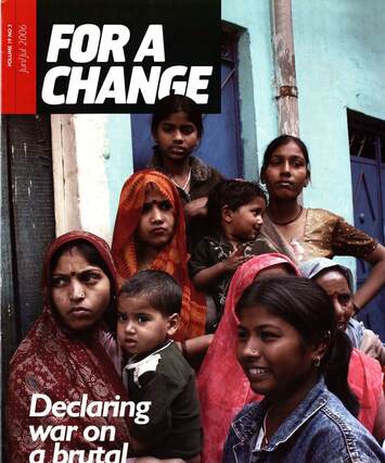 Cover of For A Change Magazine: Volume 19 Number 03