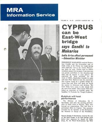Cover of MRA Information Service - Vol. 15 No. 25, 1967-03-04