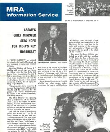 Cover of MRA Information Service - Vol. 17 No. 23, 1969-02-15