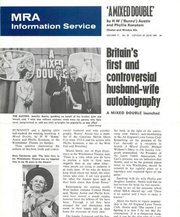 Cover of MRA Information Service - Vol. 17 No. 42, 1969-06-28