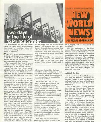 Cover of New World News - Vol. 23 No. 16, 1975-02-15