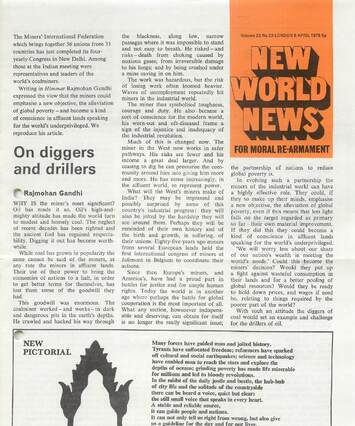Cover of New World News - Vol. 23 No. 23, 1975-04-05