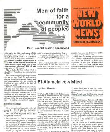 Cover of New World News - Vol. 24 No. 16, 1976-02-21