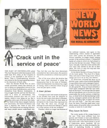 Cover of New World News - Vol. 24 No. 18, 1976-03-06
