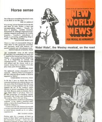 Cover of New World News - Vol. 24 No. 20, 1976-03-20