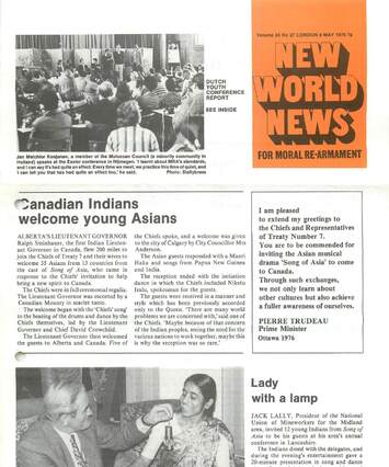 Cover of New World News - Vol. 24 No. 27, 1976-05-08