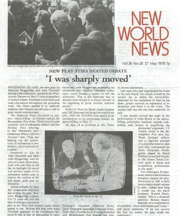 Cover of New World News - Vol. 26 No. 28, 1978-05-27