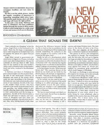 Cover of New World News - Vol. 27 No. 06, 1978-12-23