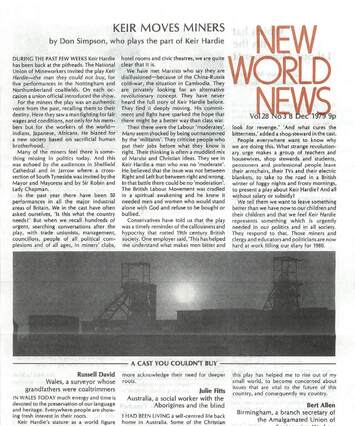 Cover of New World News - Vol. 28 No. 03, 1979-12-08