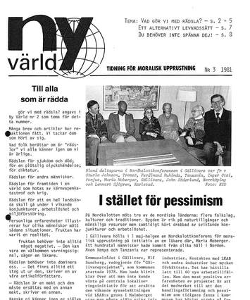Cover of Ny värld i bild 1981 - 03