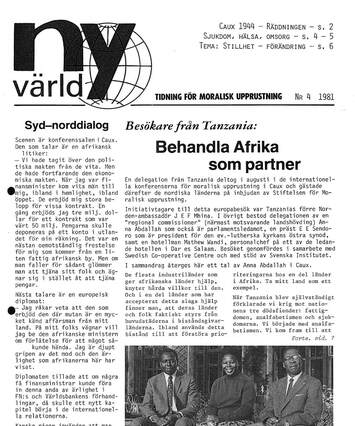 Cover of Ny värld i bild 1981 - 04