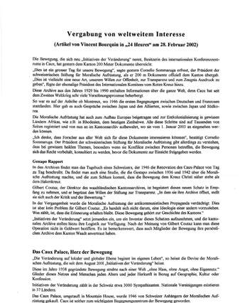 Cover of Zig-Zag - 2002-03 - Deutsch - Beilage