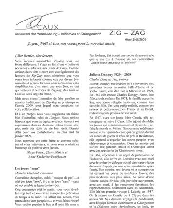 Cover of Zig-Zag - 2008-12 - Français