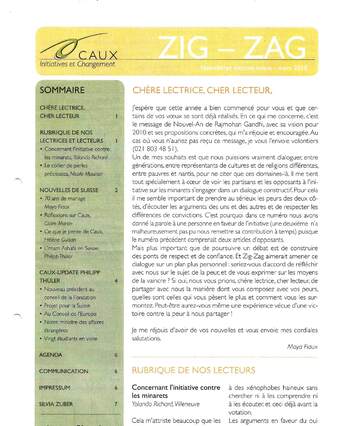 Cover of Zig-Zag - 2010-03 - Français