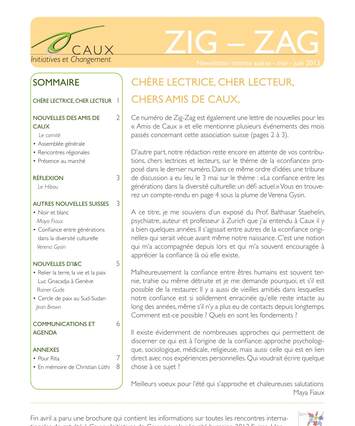 Cover of Zig-Zag - 2013-06 - Français