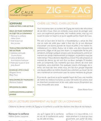 Cover of Zig-Zag - 2013-09 - Français
