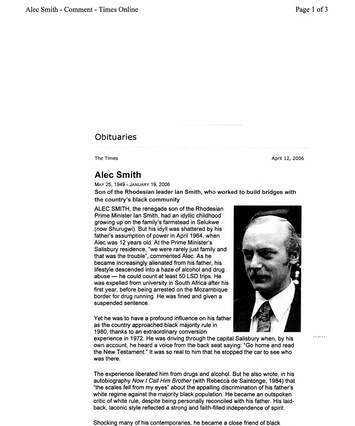 Cover of Alec Smith