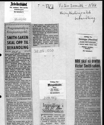 Cover of Smith-Saken skal opp til behandling