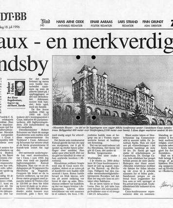 Cover of Caux - en merkverdig landsby