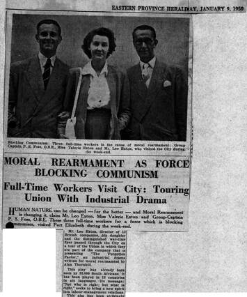 Cover of Moral Re-Armament is Force Blocking Communism