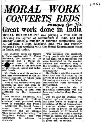 Cover of Moral Work Converts Reds