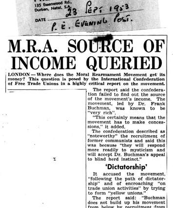 Cover of M.R.A. Source Of Income Queried