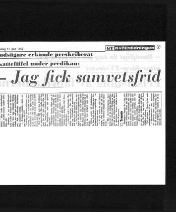 Cover of Godsägare erkände skattefiffel