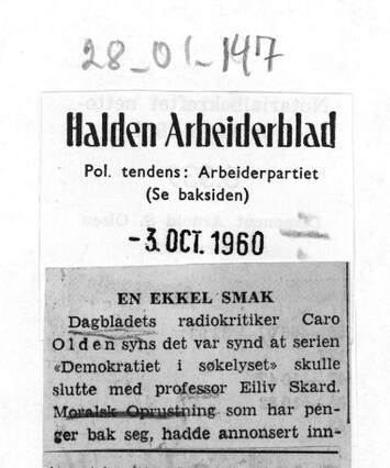 Cover of En ekkel smak