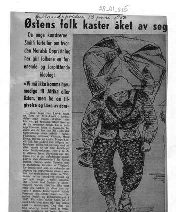 Cover of Østens folk kaster åket av seg - Filmen Frihet