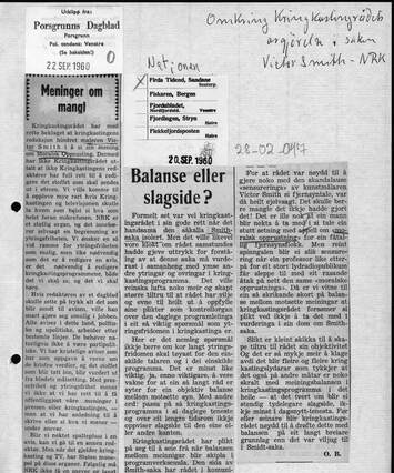 Cover of Balanse eller slagside