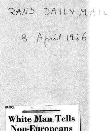 Cover of White Man Tells Non Europeans 'I Was Wrong'