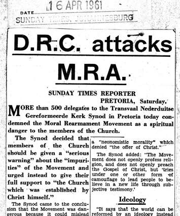 Cover of D.R.C. attacks M.R.A.
