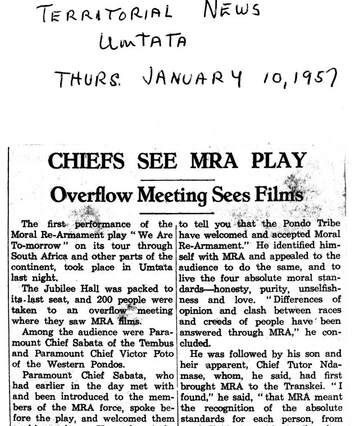 Cover of Chiefs see MRA play