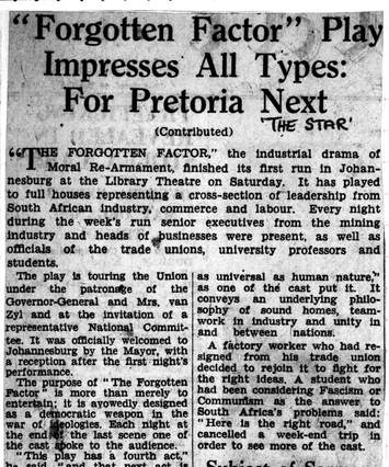 Cover of Forgotten Factor Play Impresses All Types:  For Pretoria Next
