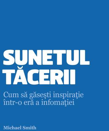 Cover of The Romanian translation of 'The Sound of Silence'.