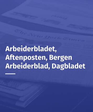 Arbeiderbladet,Aftenposten,Bergen Arbeiderblad,Dagbladet