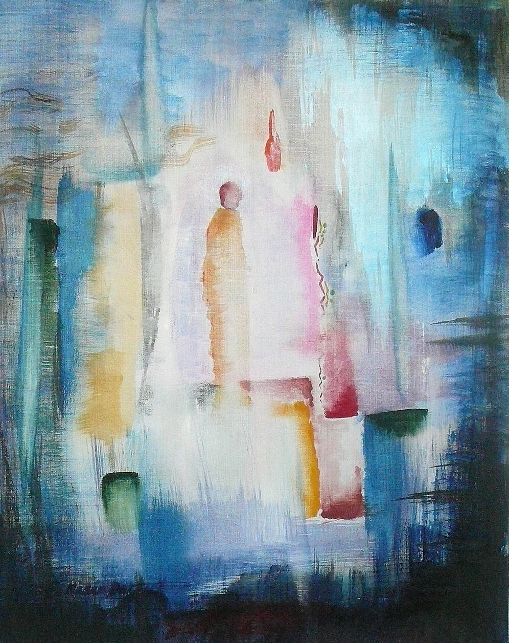 Eva Måsén Duckert painting "Ljuset"