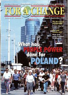 Cover of For A Change Magazine: Volume 12 Number 04