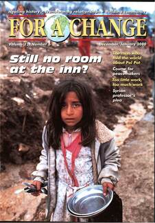 Cover of For A Change Magazine: Volume 12 Number 6