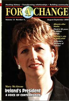 Cover of For A Change Magazine: Volume 13 Number 04