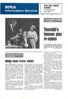 Cover of MRA Information Service - Vol. 18 No. 42, 1970-07-04