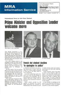 Cover of MRA Information Service - Vol. 18 No. 49, 1970-08-22