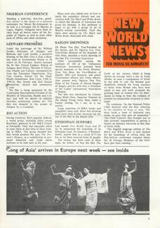 Cover of New World News - Vol. 23 No. 20, 1975-03-15