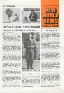 Cover of New World News - Vol. 23 No. 25, 1975-04-19