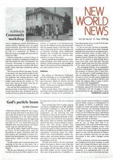 Cover of New World News - Vol. 26 No. 52, 1978-11-11