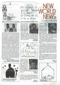 Cover of New World News - Vol. 27 No. 05, 1978-12-16